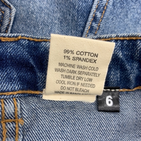 High Waist Jeans Shorts - Picture 5 of 11